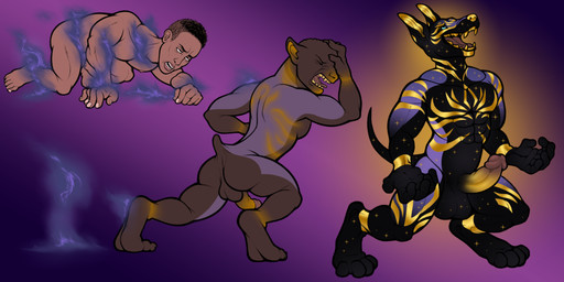 all_fours anthro balls basic_sequence black_body butt colored_fire erection fire genitals glowing gold_(metal) holding_face human_to_anthro humanoid_genitalia humanoid_penis linear_sequence male markings muscular muscular_anthro muscular_male penis purple_body purple_fire solo species_transformation standing star three_frame_image three_frame_sequence transformation transformation_sequence fetishame egyptian_mythology middle_eastern_mythology mythology anubis deity human mammal 2:1 absurd_res hi_res sequence