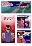 2024 absurd_res anthro arm_hair blue_eyes blush body_hair bowser brown_hair building chest_hair clothing colored comic dialogue digital_media_(artwork) dropsofmoonlight duo english_text eyebrows facial_hair goatee hair hi_res horn house human koopa male male/male mammal mario mario_bros mustache nintendo open_mouth outside page_number red_eyes red_hair scalie shell sparkles sparkling_eyes tan_body tan_skin text