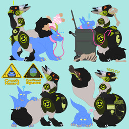 anthro anthro_pred belly big_belly bone claws collar collar_only digestion duo fatal_vore feral horn leash machine male nude open_mouth progress_display simple_background skull submissive swallowing tail tail_bulge tail_fetish tail_mouth tail_play tail_vore text tongue tongue_out unusual_anatomy unusual_tail unusual_vore visor vore warning_sign bluthelizard blu_(bluethelizard) cycle_(winter) lizard mammal protogen reptile scalie 1:1 english_text hi_res
