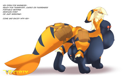 belly big_belly bodily_fluids breasts breasts_and_teats crotch_breasts dripping dripping_vulva female fur genitals huge_belly lactating mature_female milk nipples orange_body orange_fur pokemorph pregnant pregnant_female pregnant_taur presenting solo taur_double_pregnancy taur_lower_pregnancy taur_pred taur_upper_pregnancy teats text unbirthing vaginal vore vore_transportation vulva vextrix nintendo pokemon arc_vap arcanine canid canid_taur canine canine_taur eeveelution generation_1_pokemon hybrid mammal mammal_taur pokemon_(species) taur vaporeon 16:9 english_text hi_res widescreen