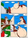 2009 3:4 air_inflation aleu_(balto) anthro anthrofied areola balto_(series) belly belly_inflation big_belly big_breasts black_eyes breast_expansion breasts brother_(lore) canid canine canis chest_tuft comic cross-popping_vein digital_drawing_(artwork) digital_media_(artwork) domestic_dog expansion female fur grey_body grey_pupils hi_res hose hose_inflation huge_belly huge_breasts husky hybrid hyper hyper_belly hyper_breasts iconography immobile incest_(lore) inflation jenna_(balto) kodiak_(balto) leonkatlovre looking_pleasured mammal mother_(lore) multicolored_body nipples nordic_sled_dog nude outside parent_(lore) pink_areola pink_nipples pupils rana_(artist) red_body red_fur resting_on_belly short_story sibling_(lore) sister_(lore) son_(lore) spitz story story_in_description taur text tuft two_tone_body two_tone_tail universal_studios wolf wolfdog