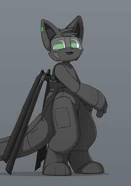 aircraft ambiguous_gender anthro army folded_wings helicopter machine male military rotor side_view smile solo vehicle visor wings carbine_wolf aerocats project_c.a.t.s aircraft_animal animate_inanimate felid feline helicopter_humanoid living_aircraft living_helicopter living_machine living_vehicle mammal character_request hi_res