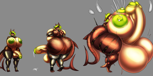 accessory anthro areola armwear balls balls_expansion barbell_piercing base_one_layout basic_sequence bedroom_eyes big_areola big_balls big_breasts big_butt big_nipples big_penis bodily_fluids breast_expansion breasts brown_body brown_stripes butt butt_expansion clothing cock_ring dripping ear_piercing ejaculation erection expansion facial_piercing foreskin genital_expansion genital_fluids genitals glans green_areola green_eyes green_glans green_hair green_nipples green_spots grey_background grin gynomorph hair half-erect huge_balls huge_breasts huge_butt huge_penis huge_thighs hyper hyper_balls hyper_breasts hyper_butt hyper_genitalia hyper_penis hyper_thighs intersex jewelry lactating latex latex_armwear latex_clothing latex_legwear latex_stockings legwear linear_sequence lip_piercing looking_at_viewer looking_back looking_back_at_viewer narrowed_eyes nipple_barbell nipple_piercing nipples non-mammal_balls non-mammal_breasts non-mammal_nipples nose_piercing one_row_layout orgasm_face penis penis_accessory penis_expansion penis_jewelry piercing precum precum_drip seductive simple_background smile solo spots stockings stripes tan_body thick_thighs three_frame_image three_frame_sequence torn_clothing vein veiny_penis wide_hips infernums aella aquatic fish shark absurd_res hi_res sequence
