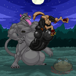 5_fingers animal_genitalia anthro anthro_on_anthro backsack balls big_balls big_penis black_body black_penis black_skin breath brown_balls brown_body brown_skin bulge butt claws cock_vore duo erection faceless_character faceless_male fingers foreskin forest fully_sheathed genitals grass grey_balls grey_body grey_hair grey_skin hair hand_on_leg hand_on_thigh holding_penis huge_balls huge_penis humanoid_genitalia humanoid_penis hyper hyper_balls hyper_genitalia hyper_penis inside_balls long_tongue male male/male manly moon muscular muscular_male night nipples panting pawpads paws penile penis pink_nose plant sharp_teeth sheath sprite standing tail tan_body tan_skin teeth thin_tail tongue tongue_out tree vein vore hungothenomster mythology james_auvereign waffle_(ashwaffles) canid canine canis mammal mythological_canine mythological_creature werecanid werecanine werecreature werewolf wolf 1:1 2017 2d_animation animated digital_media_(artwork) lol_comments loop pixel_(artwork) pixel_animation