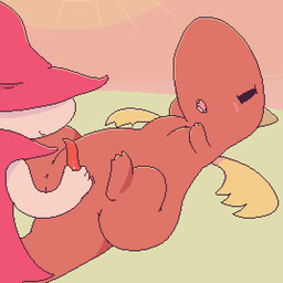 ambiguous_gender ambiguous_penetrated ambiguous_penetrating ambiguous_penetrating_male anal anal_fingering anal_penetration anal_wink animal_genitalia anthro anthro_on_feral anthro_penetrated anus bestiality blush bodily_fluids clothing cum cum_in_mouth cum_inside cum_while_penetrated duo erection fellatio feral feral_penetrating feral_penetrating_anthro fingering fingering_partner genital_fluids genital_slit genitals handjob hat headgear headwear interspecies male male/ambiguous male_penetrated male_penetrating male_penetrating_ambiguous oral oral_only oral_penetration orgasm orgasm_face penetration penile penis pulsing reverse_rusty_trombone sex spread_legs spreading tail tapering_penis throbbing twitching wings young young_ambiguous young_anthro young_feral young_male conditional_dnp watermelon_(artist) mythology dragon mythological_creature mythological_scalie scalie 1:1 2014 2d_animation animated digital_media_(artwork) loop pixel_(artwork) pixel_animation