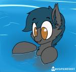 bubble female feral hair open_mouth outside solo water waterscape conditional_dnp whisperfoot hasbro my_little_pony fan_character speck_(nukepone) bat_pony equid mammal 2018 2d_animation animated digital_media_(artwork) short_playtime