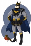 bat_symbol clothed clothing crossdressing duo feral feralized human_focus magical_girl_outfit male not_furry_focus pose simple_background standing what wallabri batman_(series) dc_comics sailor_moon_(series) batman robin_(dc) american_robin avian bird human mammal oscine passerine robin_(bird) thrush_(bird) true_thrush crossover