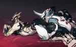 anal ass_up deep_rimming duo horn machine male male/male male_penetrated male_penetrating male_penetrating_male not_furry oral penetration rimming sex text liger_inuzuka digital_extremes tencent warframe frost_(warframe) loki_(warframe) alien humanoid tenno url