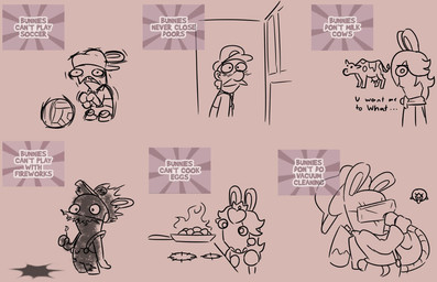 anthro appliance ball black_eyes blush blush_lines blushing_profusely bottomwear bovine_teats bovine_udders brown_bottomwear brown_clothing brown_dress brown_eyes brown_facial_hair brown_hair brown_hat brown_headwear brown_mustache brown_overalls brown_shirt brown_shorts brown_topwear burnt burnt_clothing burnt_fur button_(fastener) clothed clothed_anthro clothed_female clothed_human clothed_male clothing cooking cookware dialogue door dress egg facial_hair female female_anthro fire frying_pan fully_clothed fully_clothed_anthro fully_clothed_male group hair hat headgear headwear holding_matchstick kitchen_utensils knee_pads long_ears looking_at_viewer male male_anthro male_human matchstick mitten_hands motion_lines mustache no_pupils noseless overalls poltergust_3000 scared shaking shirt short_hair shorts simple_background soccer_ball standing stove talking_to_viewer teats text text_box tools topwear trembling udders insert-thenewbl-here mario_bros mario_plus_rabbids_kingdom_battle mario_plus_rabbids_sparks_of_hope nintendo raving_rabbids rayman_(series) ubisoft luigi rabbid_luigi rabbid_mario rabbid_peach rabbid_rosalina boo_(mario) bovid bovine cattle human lagomorph mammal rabbid 2024 crossover digital_drawing_(artwork) digital_media_(artwork) english_description english_text multiple_images