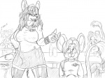 anthro bar big_ears bottle bottomwear breasts chonmage clothing container eyewear female food fruit furniture glasses group gynomorph hair intersex lips male nom open_mouth plant simple_background size_difference skirt strawberry table tail tail_tuft tuft uniform white_background fenrir_lunaris midnight_fox star_trek star_trek_movies star_trek_online gang_xi_siyu niko_(nikkyvix) siyu canid canine dipodomyine fox heteromyid kangaroo_rat mammal rodent tribble 4:3 black_and_white monochrome