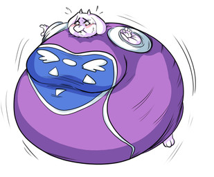 2_horns air_inflation anthro barefoot belly belly_expansion big_belly big_breasts big_cheeks blush bodily_fluids body_inflation breast_expansion breasts clothing embarrassed expansion feet female floating floppy_ears horn huge_belly huge_breasts hyper hyper_belly hyper_breasts hyper_inflation inflation lop_ears motion_lines puffed_cheeks purple_clothing purple_robe robe simple_background small_horn solo spherical_inflation sweat sweatdrop sweaty_face three-quarter_view tight_clothing white_background white_body worried keij undertale undertale_(series) toriel boss_monster_(undertale) bovid caprine goat mammal 2018 digital_media_(artwork) hi_res