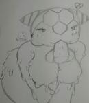 anthro blush breasts disembodied_penis duo eyelashes female fusion genitals heart_symbol interspecies male male/female oral penis simple_background slime solo_focus unknown_artist unknown_artist_signature slime_rancher honey_slime honey_tabby_largo largo_slime slime_(slime_rancher) tabby_slime 2016 graphite_(artwork) greyscale hi_res monochrome pencil_(artwork) signature traditional_media_(artwork)