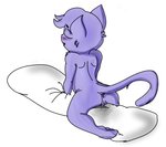 anthro butt female fur genitals grinding masturbation nude pillow pillow_humping purple_body purple_fur pussy short_stack solo youtuber anonymous_artist youtube katzun domestic_cat felid feline felis mammal nonbinary_(lore) trans_(lore)