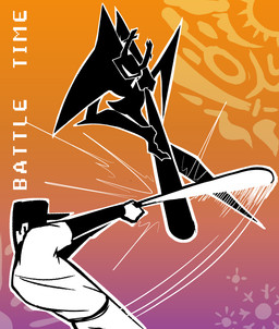 anthro antlers black_antlers black_baseball_cap black_body black_clothing black_hat black_headgear black_headwear bottomwear clothing dark_body duel duo female female_anthro gradient_background hat headgear headwear holding_baseball_bat holding_with_two_hands horn male male_human motion_lines obscured_face outline pants shirt simple_background text topwear white_body white_bottomwear white_clothing white_outline white_pants white_shirt white_skin white_text white_topwear nanodude78 deltarune off_(game) undertale_(series) roaring_knight the_batter_(off) deer human mammal shadow_creature 2025 crossover digital_drawing_(artwork) digital_media_(artwork) english_text hi_res