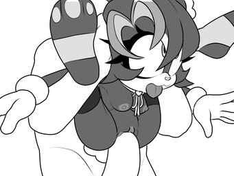 anthro big_penis breasts duo eye_roll eyelashes female from_behind_position full_nelson genitals held_up huge_penis male male/female nipples nude penetration penis rabbit_feet sex size_difference tongue tongue_out vaginal vaginal_penetration 4chan_anon sega sonic_the_hedgehog_(series) berrii_the_bunny fan_character human lagomorph leporid mammal rabbit monochrome