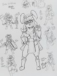 anthro ballistic_shield bulletproof_vest bunny_costume clothing costume female flamethrower greataxe gun juggernaut_armor office_lady ranged_weapon rocket_launcher shield solo weapon zatsupachi sheka_schildforce animal_humanoid humanoid lagomorph lagomorph_humanoid leporid mammal mammal_humanoid rabbit absurd_res hi_res