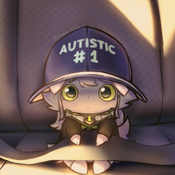 ambiguous_gender anthro autism car clothing dipstick_ears ear_markings expressionless female gloves_(marking) green_eyes grey_body hat headgear headwear inside_car inside_vehicle leg_markings markings multicolored_ears omnitrix seat_belt sitting socks_(marking) solo vehicle shoko_steff ben_10 cartoon_network nintendo pokemon den10 espurr_girl fan_character espurr generation_6_pokemon pokemon_(species) 1:1