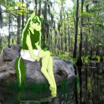 anthro blue_eyes clothing female flower grass hooves nature outline outside photo_background plant rock sitting solo swamp tree water jeroba_(artist) swamper_everglade equid equine horse mammal 1:1 2012 digital_media_(artwork) full-length_portrait green_theme photography_(artwork) portrait