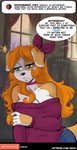 anthro ask_blog female sad solo text phuufy uberquest kibbles_(uberquest) kibella canid canine canis domestic_dog mammal absurd_res comic english_text hi_res url