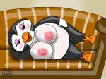 animal_crossing avian beak big_breasts breasts chubby crockwad female gwen_(animal_crossing) huge_breasts lying nintendo on_side penguin pussy sofa video_games webbed_feet
Rating: Explicit
Score: 1
User: CrockWad
Date: April 13, 2014