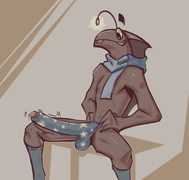4_fingers anthro balls biped blue_clothing blue_footwear blue_scarf blue_socks bodily_fluids brown_background brown_body brown_nipples brown_penis brown_skin clothing cock_sock erection eyebrows fin fingers floating_eyebrows footwear foreskin front_view genital_fluids genitals gills glans grey_glans head_fin humanoid_genitalia humanoid_penis illicium long_penis looking_down male mostly_nude motion_lines navel nipples penis penis_clothing precum retracted_foreskin scarf sharp_teeth simple_background sitting socks solo teeth thick_eyebrows tongue tongue_out dracks lexie_(dracks) aquatic eel fish 2025 digital_drawing_(artwork) digital_media_(artwork) hi_res