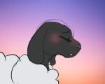 2d_animation animated blush bovid caprine conditional_dnp domestic_sheep female feral frame_by_frame mammal marble_(gittonsxv) open_mouth pocketpaws sheep short_playtime smile solo suffolk_sheep suggestive tongue tongue_out
