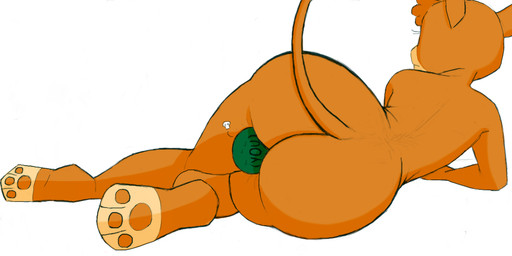 anthro between_legs big_butt bodily_fluids butt dominant dominant_anthro dominant_female duo eyelashes female headscissor huge_butt larger_dom larger_female lying male nude on_side simple_background size_difference smaller_male submissive submissive_male sweat text white_background redout third-party_edit zeigram_(colorist) el_arca anon kairel felid human lion mammal pantherine color_edit colored english_text lol_comments