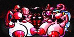 accessory big_breasts bow_ribbon breasts creepy eyelashes female gold_(metal) hair_accessory hair_bow hair_ribbon huge_breasts hyper hyper_breasts machine nipples pink_body pink_skin red_eyes ribbons tail white_body white_bow white_skin puffylover69 creepypasta nintendo pokemon iron_melody jigglypuff_(iron_melody) puff-li_(puffylover69) purin_(jigglypuff) sylvia_(puffylover69) ancient_pokemon generation_1_pokemon generation_9_pokemon jigglypuff paradox_pokemon pokemon_(species) robot scream_tail waddling_head 2:1 hi_res