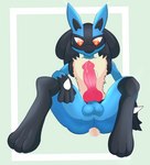affablesinger6 anal anal_penetration animal_genitalia animal_penis bodily_fluids canine_genitalia canine_penis dildo dildo_in_ass dildo_insertion erection generation_4_pokemon genital_fluids genitals hi_res knot lucario male male_penetrating nintendo object_in_ass penetration penis pokemon pokemon_(species) precum sex_toy sex_toy_in_ass sex_toy_insertion solo