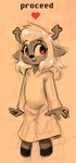 2021 5_fingers anthro antlers clothing command deer deltarune digit_ring doe_with_antlers female fingers flat_chested freckles happy heart_symbol hooded_robe hooves horn jewelry looking_at_viewer mammal monochrome new_world_deer noelle_holiday red_eyes reindeer ring robe sepia sketch smile snowgrave solo soul_(undertale) soulcentinel spiked_ring spot_color undertale_(series) wedding_ring young young_anthro
