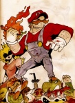 ? amazing blindfold blood crown dommi-fresh female fire goomba human koopa male mario mario_bros muscles nintendo princess princess_peach royalty scalie sword video_games weapon yoshi
Rating: Questionable
Score: 4
User: Munkelzahn
Date: February 17, 2013