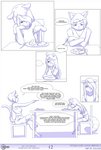 2020 adolescent anthro aogami bad_parenting c_(chirmaya) chirmaya clothed clothing comic domestic_cat dress duo english_text felid feline felis female furniture hair hair_over_eye hi_res knife legwear mammal midriff miriam_(chirmaya) monochrome mother_(lore) one_eye_obstructed parent_(lore) plate procyonid raccoon shirt table text thigh_highs topwear url young young_anthro young_female