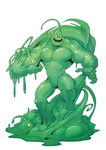 green_body green_goo group male muscular muscular_humanoid muscular_male sharp_teeth slime teeth yellow_eyes raymond158 league_of_legends riot_games tencent zac_(lol) goo_creature goo_humanoid humanoid