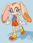 anthro clothed clothing dress female looking_at_viewer solo young young_female bhawk sega sonic_the_hedgehog_(series) cream_the_rabbit lagomorph leporid mammal rabbit absurd_res hi_res