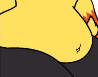 anthro anus arm_tuft black_body black_fur blush breasts butt chest_tuft clenched_teeth clothed clothing cutaway dipstick_tail enjoying_the_go eyes_closed fart fart_cloud feces feces_in_toilet female female_pooping flushing_toilet fur genitals heart_symbol inner_ear_fluff markings narrowed_eyes navel nipples orange_body orange_eyes orange_fur orange_inner_ear_fluff panties panties_down partially_clothed pink_clothing pink_panties pink_underwear pooping pooping_in_toilet raised_tail rumbling_stomach scatplay shoulder_tuft simple_background sitting sitting_on_toilet smile solo tail tail_markings teeth text toilet toilet_paper toilet_use tuft underwear underwear_down vulva white_background white_body white_fur yellow_body yellow_fur f50_(artist) nintendo pokemon braixen generation_6_pokemon pokemon_(species) 2d_animation animated artist_name