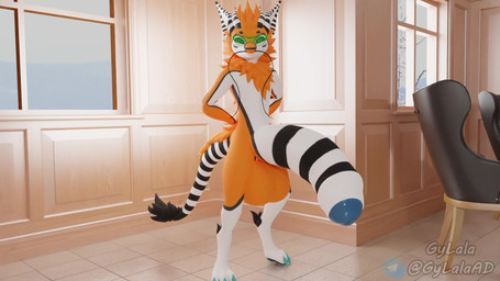 anthro balls big_balls big_penis black_body black_fur bouncing_balls bouncing_penis dancing eyewear foreskin fur genitals glasses hair huge_penis humanoid_genitalia humanoid_penis hyper hyper_genitalia hyper_penis male orange_body orange_fur penis solo standing tail white_body white_fur gylala gylala_(character) nardoragon 16:9 3d_(artwork) 3d_animation animated blender_(artwork) blender_cycles_(artwork) digital_media_(artwork) hi_res high_framerate loop no_sound short_playtime video widescreen