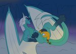 blue_body blue_scales crystal female feral gem green_gem hair ice_cave male male/female penetration purple_eyes scales size_difference tail vaginal vaginal_penetration white_hair wings yellow_body frostidragon mythology nintendo pokemon frosti_(frostidragon) plasma_(plasma_dragoon) ampharos dragon generation_2_pokemon mythological_creature mythological_scalie pokemon_(species) scalie hi_res