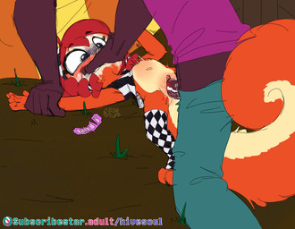 accessory adult_on_young age_difference anthro blood blood_from_vagina blood_in_pussy blush blush_lines bodily_fluids bulge circus clothed clothing covering covering_mouth defloration dominant dominant_adult dominant_male duo female forced from_front_position genital_fluids genitals hair headband holding_arm leggings legwear loli lying male male/female mime missionary_position on_back penetration penis precum rape red_hair sex size_difference submissive submissive_female submissive_young sweat text ticket topwear vaginal vaginal_fluids vaginal_penetration vest vulva young soulcentinel subscribestar penny_anaquarter ambiguous_species mammal rodent sciurid tree_squirrel 2025 signature url