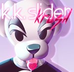 anthro candy clothing dessert eyebrows food fur jewelry licking licking_lollipop lollipop male shirt simple_eyes solo text tongue tongue_out topwear white_body white_fur pastelperyton animal_crossing crush_(that_kid) k.k._slider_album_redraw nintendo that_kid k.k._slider canid canine canis domestic_dog mammal 2020 digital_media_(artwork) english_text hi_res meme