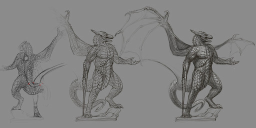 3_toes 4_fingers anthro back_wings biped claws digitigrade feet finger_claws fingers front_view grey_background holding_melee_weapon holding_object holding_sword holding_weapon looking_aside male melee_weapon membrane_(anatomy) membranous_wings multiple_angles nude nude_anthro nude_male open_mouth pose rear_view scales simple_background snout solo spread_wings sword tail teeth toe_claws toes weapon wing_claws wings webvein european_mythology mythology dragon mythological_creature mythological_scalie scalie western_dragon 2023 digital_drawing_(artwork) digital_media_(artwork) full-length_portrait greyscale hi_res monochrome portrait
