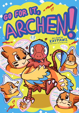 biped bipedal_feral bodily_fluids duo feral flustered fur heart_symbol looking_at_viewer male male/male nervous nervous_sweat orange_body orange_fur shy sweat kaypawz go_for_it_nakamura nintendo pokemon pokemon_mystery_dungeon spike_chunsoft aerial_explorer_archen marine_explorer_buizel archen buizel fossil_pokemon generation_4_pokemon generation_5_pokemon pokemon_(species) absurd_res hi_res