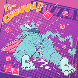 5_toes accessory ale anthro anus back_hair bat_wings bodily_fluids body_hair butt butt_focus butt_hair circling_stars cock_ring crooked_tail cum cum_from_ass cum_in_ass cum_inside feet gaping gaping_anus genital_fluids hair hairy_legs jewelry long_ears male membrane_(anatomy) membranous_wings overweight overweight_male penis_accessory penis_jewelry rear_view solo space_tail tail text toes wings naudiz_(artist) bat mammal 1:1 english_text