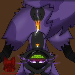 anthro bodily_fluids cum cum_drip cum_in_ass cum_in_vagina cum_inside cum_on_face dripping genital_fluids genitals herm holidays intersex maleherm penis succubish666 tapering_penis candycorn halloween grinlin 1:1