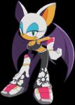 anthro bat_wings bra breasts cleavage clothed clothing female membrane_(anatomy) membranous_wings solo sports_bra underwear wings yuji_uekawa sega sonic_riders sonic_the_hedgehog_(series) rouge_the_bat bat mammal absurd_res alpha_channel hi_res official_art