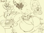 2020 4:3 alien alien_humanoid ambiguous_penetration anthro bedroom_eyes belly big_belly big_breasts big_butt birdo bodily_fluids bouncing_breasts bound bow_on_head bowser breast_milking breasts broodal butt cleavage clothed clothing curvy_figure dialogue dress english_text eyelashes female ghost group hand_on_hip hands_behind_head heart_eyes heart_symbol hourglass_figure huge_belly huge_breasts huge_butt humanoid hyper hyper_belly jewelry koopa lactating lipstick looking_at_viewer machine madame_broode makeup male male/female mario_and_luigi_(series) mario_bros milking_machine monochrome musclegut muscular muscular_male narrowed_eyes navel necklace nintendo nipples nude olivia_(mario) one_eye_closed paper_creature paper_mario paper_mario:_the_origami_king paper_mario:_the_thousand_year_door partners_in_time penetration pom_pom_(mario) princess_shroob reptile scalie seductive shadow_siren sharp_teeth shinysteel shroob simple_background siphon_(anatomy) sketch smile spirit stuck super_mario_odyssey teeth text thick_thighs unknown_species vaginal vaginal_penetration vivian_(mario) voluptuous wide_hips wink