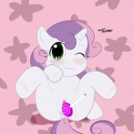 blush candy dessert female feral food genitals horn improvised_sex_toy lollipop masturbation penetration pussy solo tail vaginal vaginal_masturbation vaginal_penetration young young_feral launny friendship_is_magic hasbro my_little_pony mythology sweetie_belle_(mlp) equid equine mammal mythological_creature mythological_equine unicorn 1:1 2012 hi_res