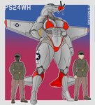 abs aircraft anthro big_breasts bikini breasts camel_toe clothed clothing confident confident_anthro confident_female female footwear genital_outline group hand_on_hip hat headgear headwear high_heels machine male metallic_body military_uniform navel nipples nose_propeller propeller pussy_outline shoes simple_background smile swimwear trio two-piece_swimsuit uniform vehicle wide_hips wings protoskip aircraft_humanoid human living_aircraft living_machine living_vehicle mammal p-51_mustang hi_res