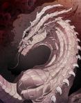 ambiguous_gender feral horn membrane_(anatomy) membranous_wings solo spines wings opalacorn european_mythology mythology dragon mythological_creature mythological_scalie scalie western_dragon 2019 digital_media_(artwork) hi_res