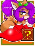 anthro breasts butt christmas_clothing clothing female festive holidays solo thick_thighs wide_hips blazedscarf activision christmas crash_bandicoot_(series) coco_bandicoot evil_coco bandicoot mammal marsupial 3:4 hi_res