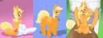 2013 anal anal_penetration anthro anthrofied anus applejack_(mlp) bestiality big_ears blonde_hair butt cutie_mark duo english_text equine faceless_male female feral freckles friendship_is_magic fur green_eyes hair half-closed_eyes horse human interspecies looking_back lying male mammal missionary_position my_little_pony on_back one_eye_closed orange_fur penetration penis pony purevil pussy scarf sex sitting stockings straight text
Rating: Explicit
Score: 15
User: Falord
Date: September 18, 2013
